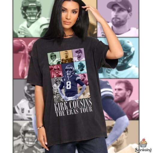 Kirk Cousins The Eras Tour Shirt | Kirk Cousins Bootleg Shirt | Wear Kirk Cousins Shirt | Wear Kirk