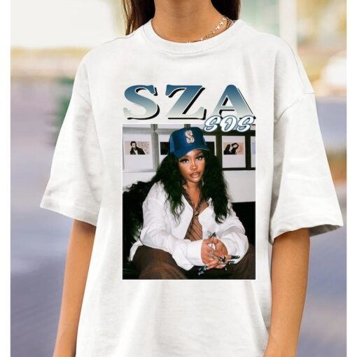 Vintage SZA New Bootleg 90s Shirt, Sza Vintage Shirt, Sza Photoshoot Shirt, Music RnB Singer Rapper Shirt, Gift For Fan