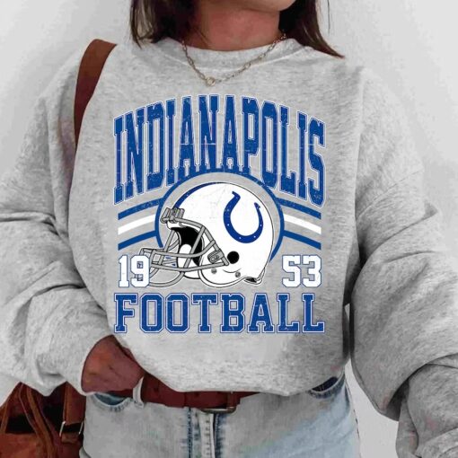 Vintage Bootleg NFL Indianapolis Colts Crewneck, Football Sweatshirt, Football Team T-Shirt