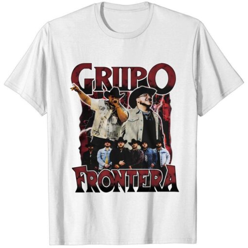 Grupo Frontera Vintage Look Shirt Playera Regional Mexicano Bad Bunny No Se Va Popular Regalo Gift Latina Mujer Hombre