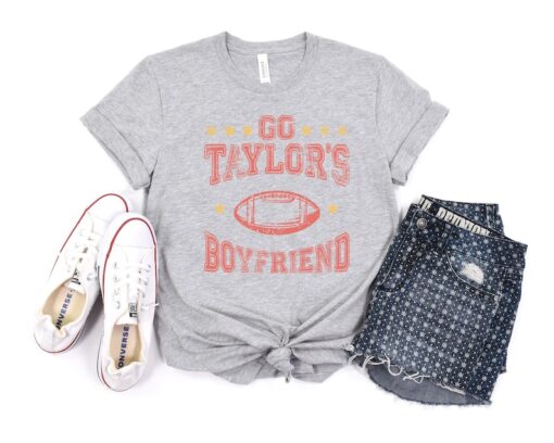 Go Taylor's Boyfriend Shirt, Funny Football Shirt, Funny TS Inspired Shirt, Vintage Football Unisex Shirt