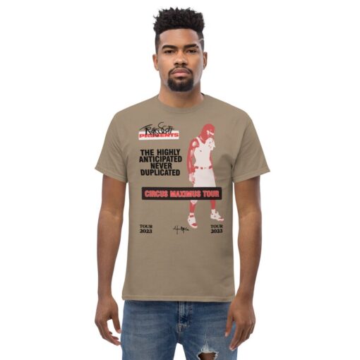 Cactus Jack Travis Utopia Circus Maximus Tour Fan Art Tee Shirt