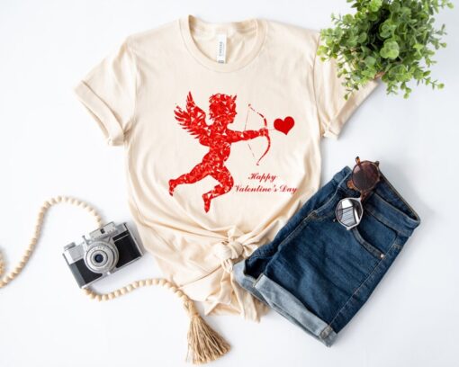 Cupid Happy Valentine's Day Shirt, Cupid Couple Love Shirt, Cupid Arrow Shirt, Cupid Honey Moon Shirt