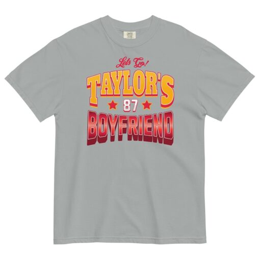 Go Taylor's Boyfriend Shirt Funny Football Shirt Football Gift Vintage 80s T-Shirt Gameday Apparel Shirt