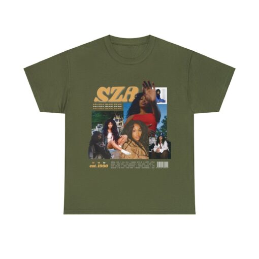 SZA Shirt, Retro Tour 2023 Tee, Concert Outfit, Unisex Fashion, Vintage Aesthetic Top, Retro 90s Concert Tee