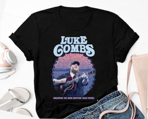 2024 Tour Luke Combs Shirt, Luke Combs 90s Vintage Shirt, Luke Combs Graphic Tee, Luke Combs Country Music Shirt