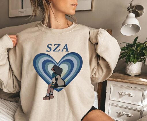 S.Z.A Hoodie, Vintage Love S.Z.A Album Sweatshirt, Tour 2024 Shirt, S.Z.A Merch, Gift For Men