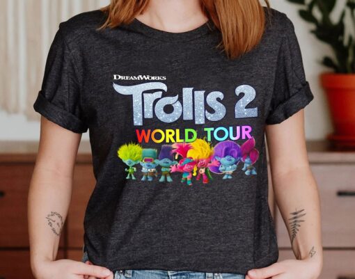 Trolls Band Together Shirt Queen Poppy Trolls Movie Shirts, Cartoon Movie Shirt, Trolls World Tour Shirt