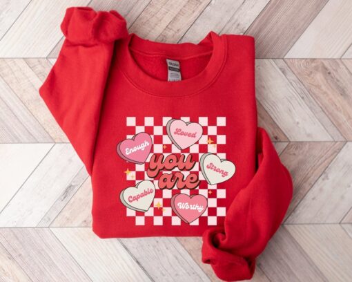 Cute Valentines Sweatshirt, Be Mine Sweatshirt, Valentines Day, Conversation Hearts Shirt, I Love You Shirt, Heart Candy Shirt, Couple Shirt