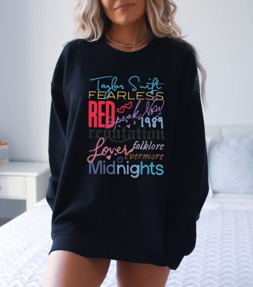 Swiftie Sweatshirt, Taylor The Eras Tour Sweatshirt, New Eras Tour Sweatshirt, Swiftian Sweater, TS Lover Sweatshirt