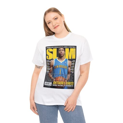 Anthony Davis New Orleans Hornets NBA Slam Cover Tee Shirt