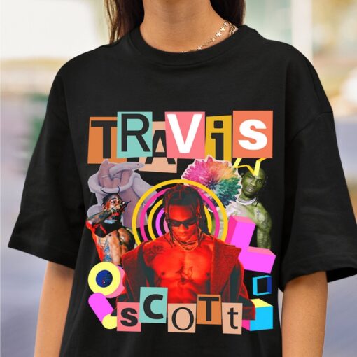 Travis Scott Butterfly Effect Astroworld Retro 90 Tshirt, Travis Scott JackBoys 90s T Shirt, Vintage Hip Hop Shirt