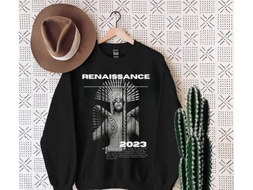 Beyoncé Renaissance World Tour, Custom Sweatshirt, Renaissance Film, Tour Merch Beyoncé Renaissance Album