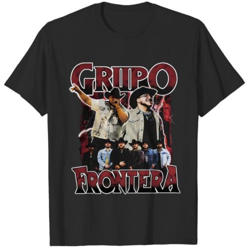 Grupo Frontera Vintage Look Shirt Playera Regional Mexicano Bad Bunny No Se Va Popular Regalo Gift Latina Mujer Hombre