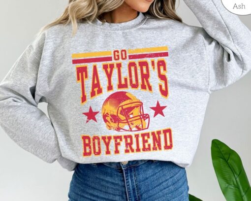 Go Taylor's Boyfriend Sweatshirt or T-Shirt, Go Taylor's BF Retro Sweatshirt, Comfort Colors Taylor Travis Shirt