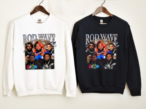 Rod Wave Nostalgia 90s Rap Music Shirt, Retro Tour 2023 Concert Tickets T-Shirt, Sweatshirt, Hoodie Gift