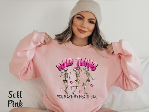 Retro Valentine Day Shirt Dancing Skeleton Valentine Sweatshirt Valentine Heart Shirt Funny Valentine Shirt Anti Valentine Sweatshirt Vday