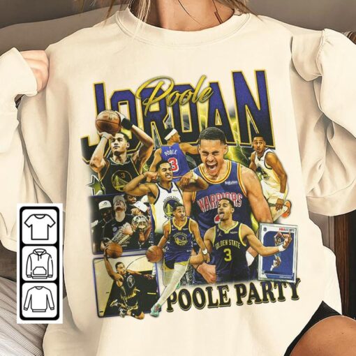 Jordan Poole Basketball Shirt, Basketball Shirt Christmas Gift Unisex, Basketball 90s Vintage Fan Gift 3011 PTTH