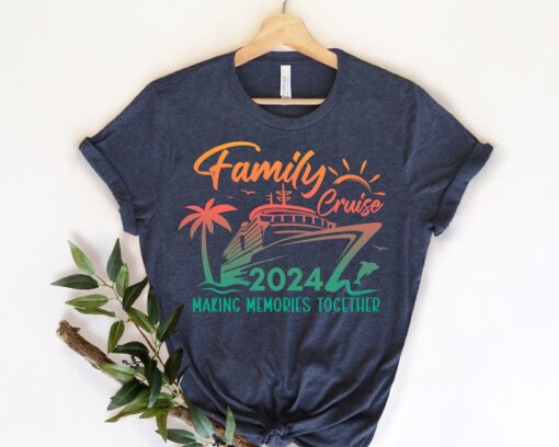 Family Cruise 2024 Shirts, Adults Kids Family Cruise Tshirt, Matching Family Cruise Shirts and Hoodies