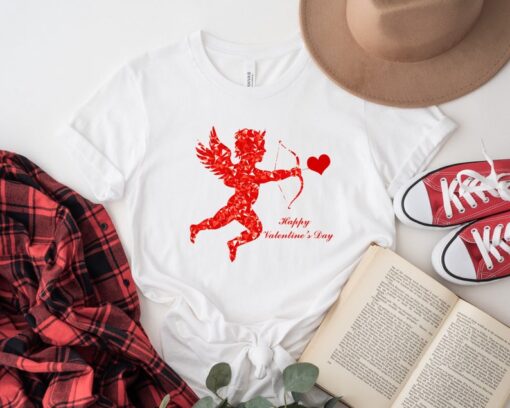 Cupid Happy Valentine's Day Shirt, Cupid Couple Love Shirt, Cupid Arrow Shirt, Cupid Honey Moon Shirt