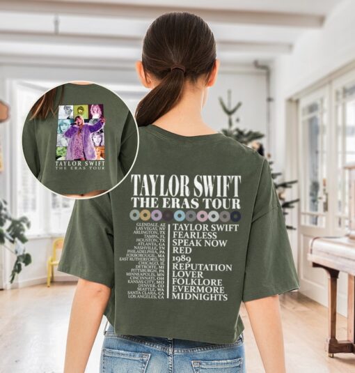 Two Sided Eras Tour Concert Shirt, Long Live Shirt, Concert Outfit, Song Lyric Shirt, Eras Tour Tee