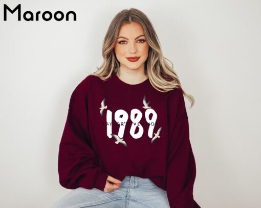 1989 Taylor's Version Sweatshirt, Taylor Swift Sweatshirt, Swiftie Fan Gift, The Eras Tour Sweatshirt