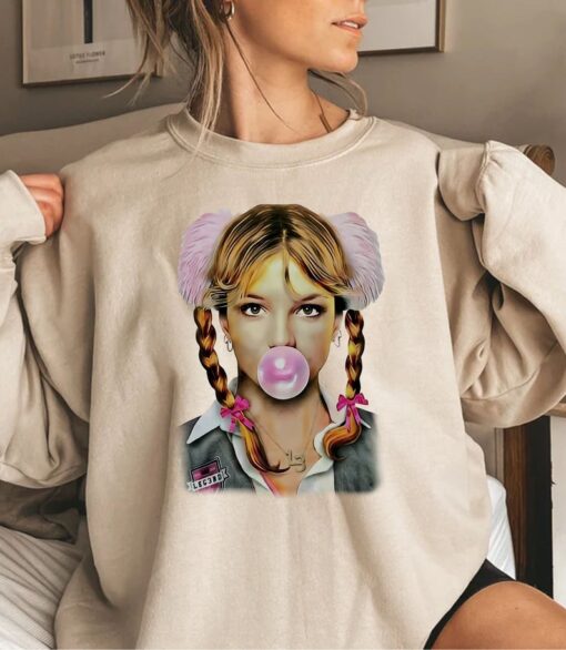 Britney Spears bubblegum T-Shirt, Britney Spears Merch, Britney Spears Sweatshirt, Gift For Women and Man