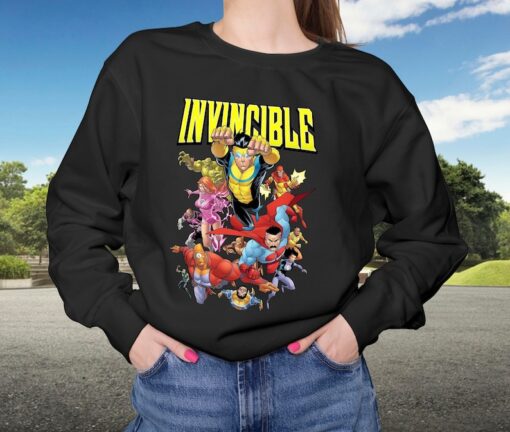 Invincible Universe Cartoon Sweatshirt, T-Shirt, Omni-Man shirt