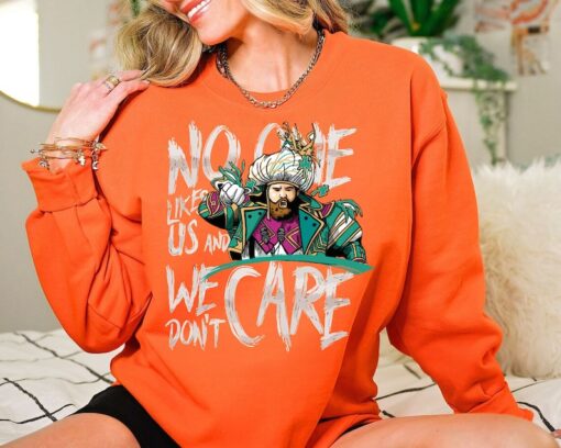 No One Likes Us And We Don't Care, Jason Kelce Sweatshirt, Philadelphia Football Team, Philadelphia Eagles Shirt