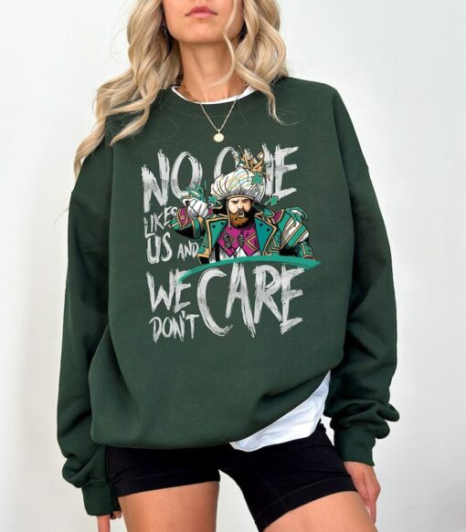 No One Likes Us And We Don't Care, Jason Kelce Sweatshirt, Philadelphia Football Team, Philadelphia Eagles Shirt