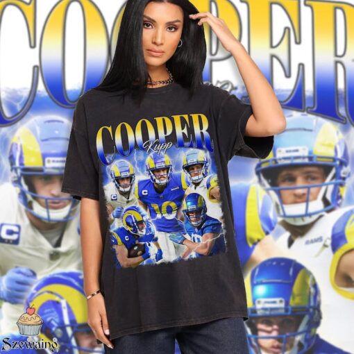 Cooper Kupp Los Angeles Football Shirt, Rams Football Shirt Christmas Gift Unisex, Football 90s Vintage Fan