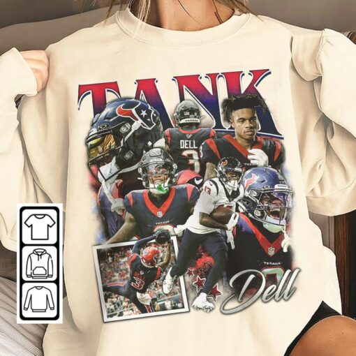 Tank Dell Houston Football Shirt, Texans Football Christmas Shirt Unisex, Football 90s Vintage Gift 2011 PTTH