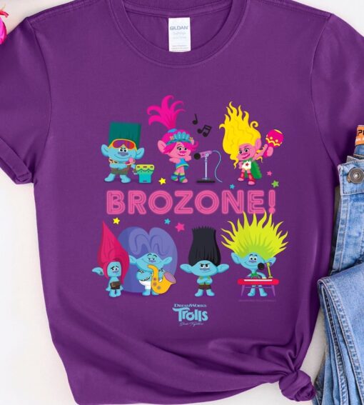 Trolls Band Together Brozonei Shirt, Trolls Band Together Shirt, Queen Poppy Shirt, Trolls Movie Birthday Shirt