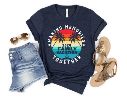 Making Memories Together, Family Vacation 2024 Shirts, Family Cruise Tshirt, Cruise Crew 2024 Shirt, Family Matching