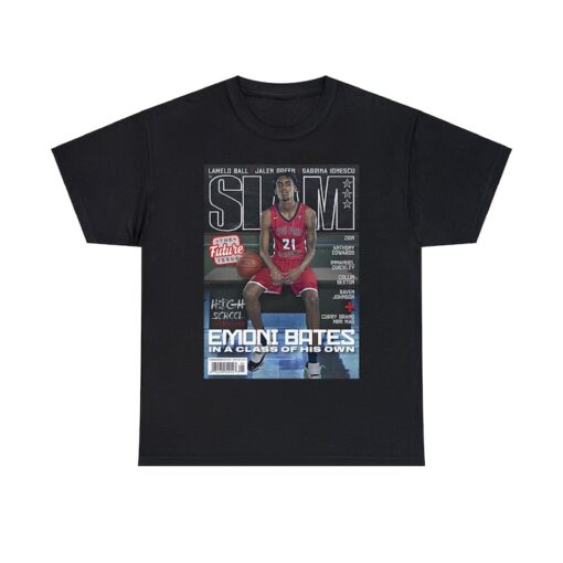 Emoni Bates NBA Slam Cover Tee Shirt