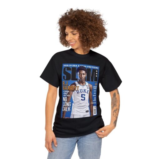 RJ Barrett Duke New York Knicks NBA Slam Cover Tee Shirt