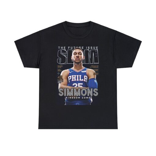 Ben Simmons Philadelphia 76ers NBA Slam Cover Tee Shirt