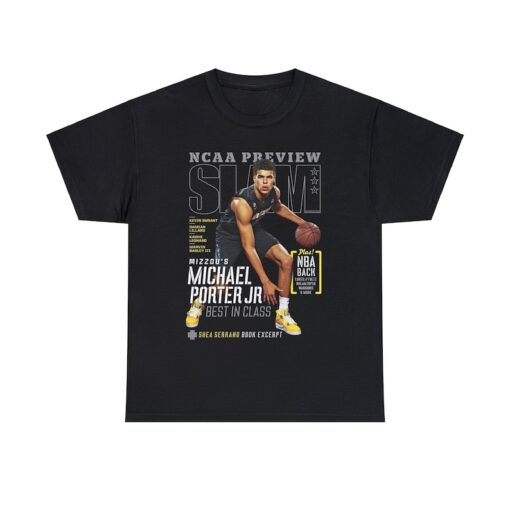 Michael Porter Jr Denver Nuggets NBA Slam Cover Tee Shirt