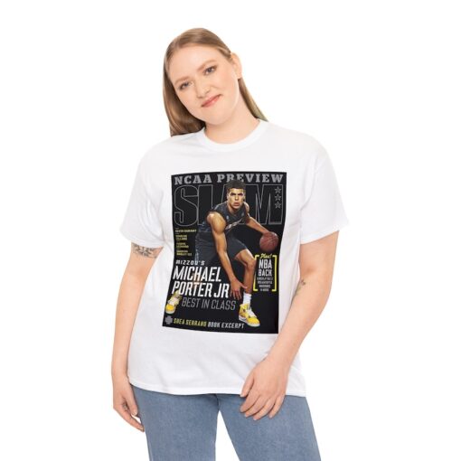 Michael Porter Jr Denver Nuggets NBA Slam Cover Tee Shirt