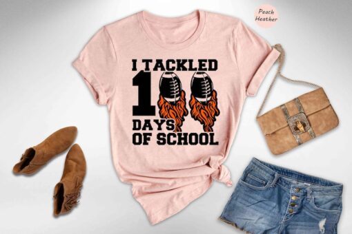 I Tackled 100 Days Of School Shirt, 100th Day Of School Shirt, Student Shirt, Back To School Shirt