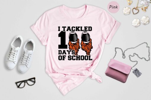 I Tackled 100 Days Of School Shirt, 100th Day Of School Shirt, Student Shirt, Back To School Shirt