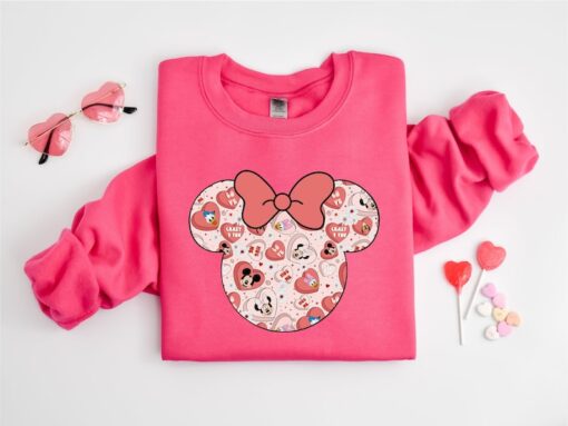 Disney Valentine's Day Shirt, Matching Valentines Shirt, Mickey & Minnie Friends Shirt, Disney Valentines Shirt, Valentines Gift