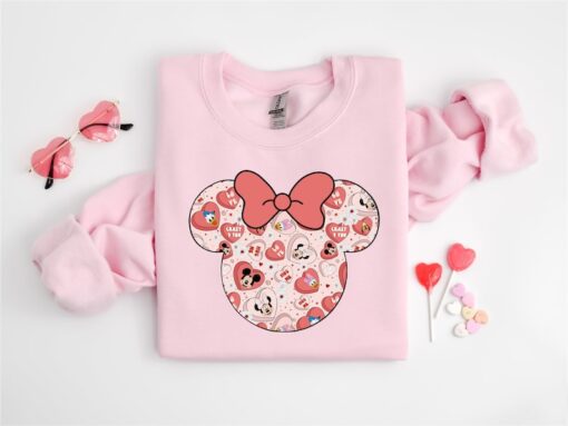 Disney Valentine's Day Shirt, Matching Valentines Shirt, Mickey & Minnie Friends Shirt, Disney Valentines Shirt, Valentines Gift