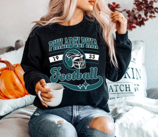 Philadelphia Football Sweatshirt, Football Shirt, Philadelphia Shirt, Philadelphia Eagles Fans Gift