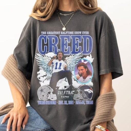 The Greatest Halftime Show Ever Creed Shirt, 2024 Music Concert Tee, Graphic Vintage Sweatshirt, Gift For Fan