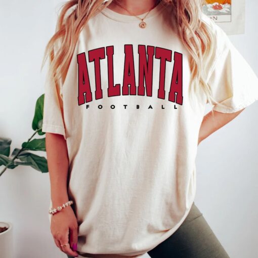 comfort colors Atlanta Football shirt, Atlanta Football Shirt, Retro Atlanta Football Shirt, Atlanta Football Gift