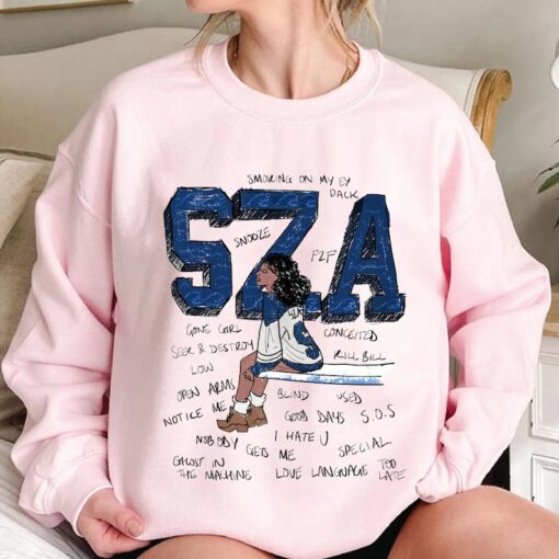 Retro SZA Sweatshirt, Sza Shirt Good Days, SZA Merch, Sza Sos Tour Shirt 2023, Sza Sos Album Shirt, Gift for Sza Fans