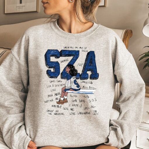 Retro SZA Sweatshirt, Sza Shirt Good Days, SZA Merch, Sza Sos Tour Shirt 2023, Sza Sos Album Shirt, Gift for Sza Fans