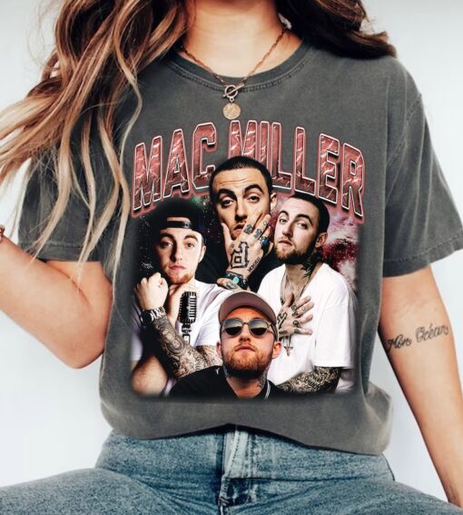 Vintage Mac millers Comic Shirt,Mac Self Care Shirt,Music 90s Vintage Retro Unisex T-Shirt,Mac Fan Gift,Hip Hop Shirt