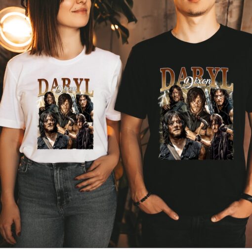 Retro Daryl Dixon Shirt, Norman Reedus Shirt, Rick Grimes Shirt, The Walking Dead Shirt, Cult Movie Shirt, Vintage Shirt